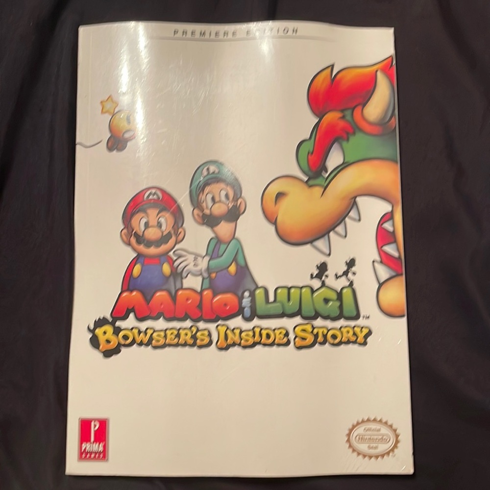Mario and Luigi Bowser's Inside Story  Prima Official Game Guide - Sealed